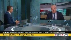 Canada could face 15% 'baseline' tariff in U.S. trade deal: Charest | Power & Politics News Clip