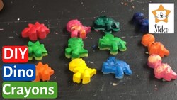 How To Make Dinosaur Crayons Instructional Video