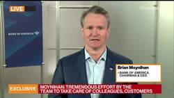 BofA's Moynihan Says Delinquencies Back to Pre-Crisis Level News Clip
