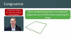 Introduction to Congruence and How to Identify Congruent Shapes Instructional Video