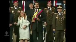 Explosions heard during Venezuelan president's speech News Clip