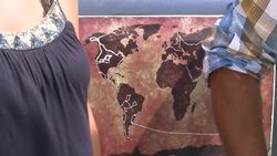 CLEAN : Virus stalls globetrotters' trip in a Florida parking lot News Clip