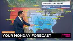 Cheddar Weather: Your Monday Morning Forecast News Clip