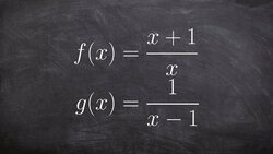 Verify two rational functions are inverses of each other Instructional Video