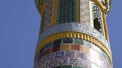 China, Kashgar Ayziret - Islamic art Stock Footage
