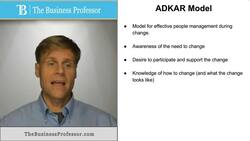 ADKAR Model Instructional Video