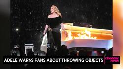 Adele Warns Fans About Throwing Objects News Clip