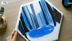 Creating a Cherry Blossom Landscape Painting Instructional Video