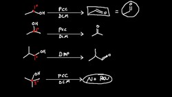 Weak C-O Bond Oxidations With PCC, DMP, etc. Instructional Video