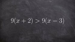 Solving and graphing an inequality with infinite many solutions Instructional Video