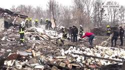 Russia hits Ukraine with barrage of missiles, explosive drones News Clip