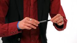 How to Do the Magnetic Pen Cap Office Magic Trick Instructional Video