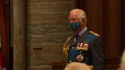 Battle of Britain anniversary service of thanksgiving and rededication at Westminster Abbey in London News Clip