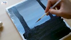 Painting a Serene Landscape: Deer in the Woods Instructional Video