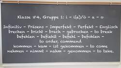 Irregular German Verbs Category #4 - 3 Minuten Deutsch #47 (Bonus) - Deutsch lernen Instructional Video