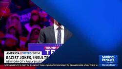 Racist insults lobbed during Trump's rally at NYC's Madison Square Garden News Clip