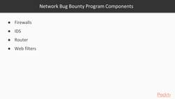 Bug Bounty Program Certification 2.6: Various Components of Network Bug Bounty Program Instructional Video