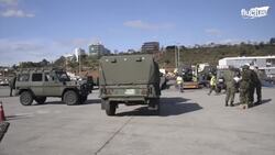 How US Moves Billions $ Worth of Heavy Military Equipment by Sea Instructional Video