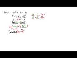 Factoring Basics Instructional Video