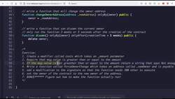 The Complete Solidity Course - Zero to Advanced for Blockchain and Smart Contracts - Exercise - Cost Restriction in Solidity Instructional Video