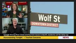 Why some Banff residents want a cap on tourism | Hanomansing Tonight News Clip