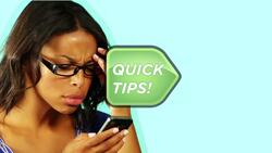 Quick Tips: How to Increase Font Size on the iPhone 4 Instructional Video