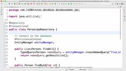 Spring Framework Master Class - Java Spring the Modern Way - Step 19 - Introduction to the Spring Data JPA Instructional Video
