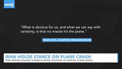 Iran Argues Against The Possibility Of Missile In Ukraine Plane Crash News Clip