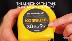 How To Read A Tape Measure Like A Pro Instructional Video