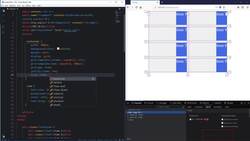 Frontend Web Development Bootcamp - Build a Twitter Clone - Aligning Grid Items Instructional Video