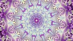 Round mandala pattern. Stock Footage