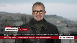 UN special rapporteur criticizes Israel withdrawal from UN Human Rights Council News Clip