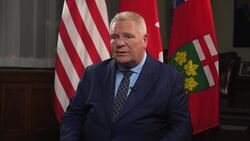 Premier of Ontario Doug Ford on Trump and Tariffs News Clip