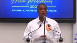 CLEAN : 'It is a feeling of honour': Re-elected Congolese president Nguesso thanks the nation for their vote News Clip