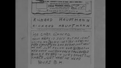 People connected with trial of accused kidnapper and murderer of Lindbergh baby Bruno Richard Hauptmann News Clip