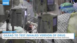 Gilead Announces Clinical Trial For An Inhaled Version Of Remdesivir News Clip