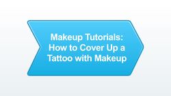 How to Cover Up a Tattoo with Makeup Instructional Video
