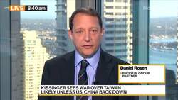 Rhodium Group's Rosen on US-China, Chinese Economy News Clip
