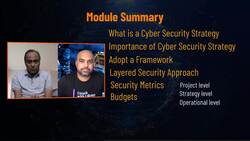 The CISO Masterclass - Module Summary Instructional Video