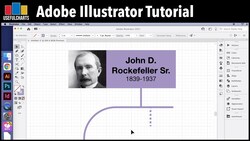 How I make my family tree charts | Adobe Illustrator Tutorial Instructional Video