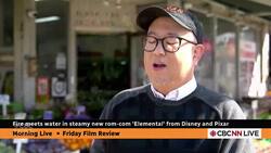 Fire meets water in steamy Pixar rom-com Elemental News Clip