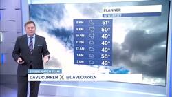 Spotty showers overnight with lows around 48; breezy but sunny Wednesday ahead News Clip