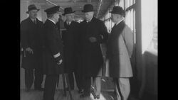 Canadian Prime Minister R. B. Bennett speaks on ship headed for Canada News Clip
