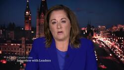 Major party leaders have 1st sit-down interviews of campaign News Clip