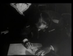 The marriage of Gretl Braun and Hermann Fegelein Stock Footage