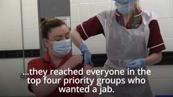 People aged 65 and over in England can now receive Covid-19 vaccine News Clip