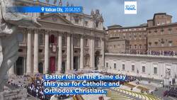 Christians celebrate Easter Sunday across major European cities News Clip