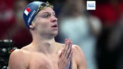 Paris Olympics: China's Pan Zhanle breaks own world record to win gold medal in men's 100m freestyle Instructional Video