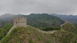 A Drone Tour of the Ancient Great Wall of China Instructional Video