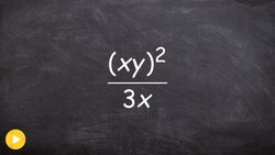 Simplifying rational expressions using the power rules Instructional Video